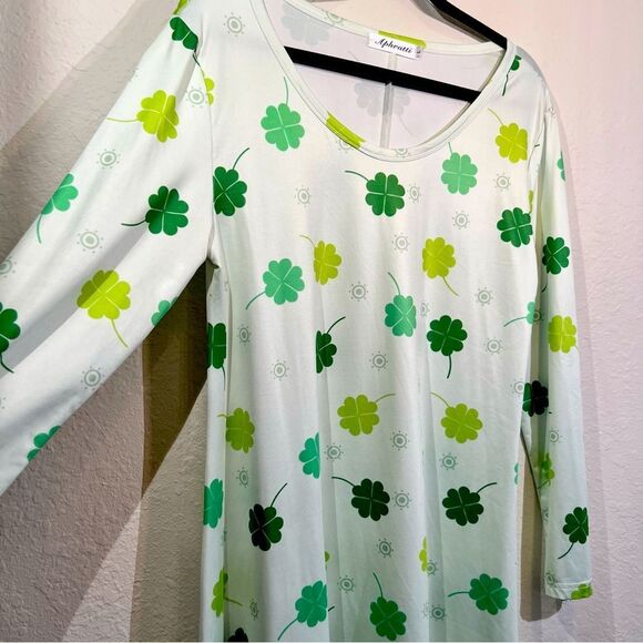Irish dress 🍀 St. Patrick’s Day 🍀 super soft 🍀 large - Picture 1 of 5